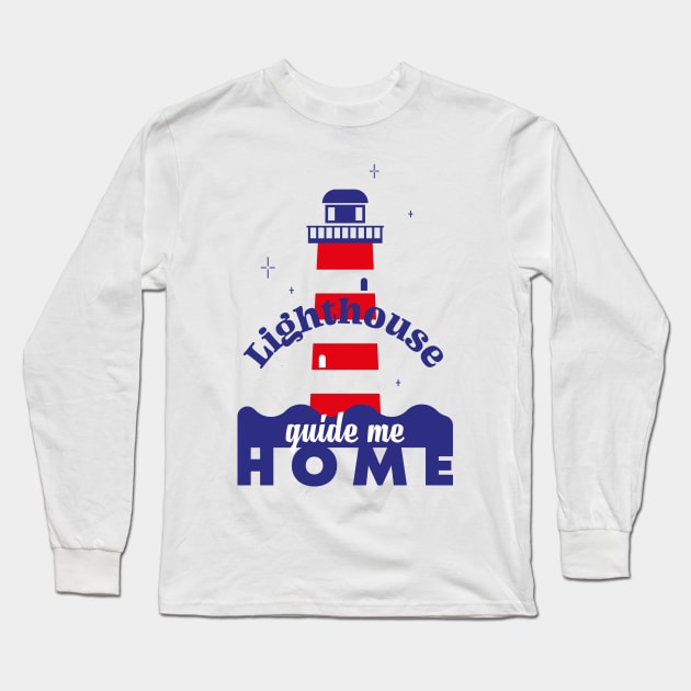 LIGHTHOUSE Long Sleeve T-Shirt by Curvilineo